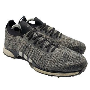 adidas Tour 360 XT Prime Knit Men 10 Golf Outdoor Shoes Black - F35408